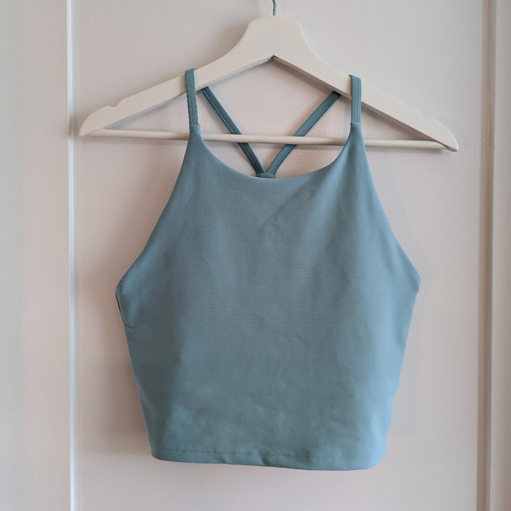 Old Navy Light Support PowerSoft Longline Sports Bra Medium